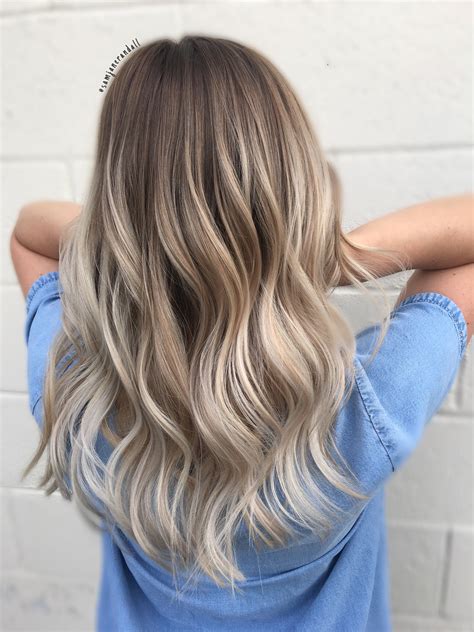 balayage blonde hair